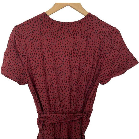 Rails Jet Animal Printed V-Neck Jumpsuit in Rust - Picture 7 of 8